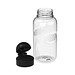 Trinkflasche Carve Junior, 500 ml, RENEW, transparent/schwarz