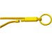 Tubyard Lanyard mit Band aus recyceltem Kunststoff, gelb