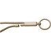 Tubyard Lanyard mit Band aus recyceltem Kunststoff, kaffeebraun