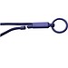 Tubyard Lanyard mit Band aus recyceltem Kunststoff, mondlichtblau