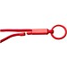 Tubyard Lanyard mit Band aus recyceltem Kunststoff, rot
