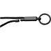 Tubyard Lanyard mit Band aus recyceltem Kunststoff, schwarz