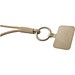Tubyard Lanyard mit Telefonhalterung und elastischem Band, kaffeebraun