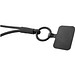 Tubyard Lanyard mit Telefonhalterung und elastischem Band, schwarz