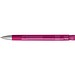 uma® LOOK grip transparent M SI Druckkugelschreiber, magenta