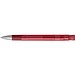 uma® LOOK grip transparent M SI Druckkugelschreiber, rot