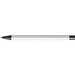 uma® STRAIGHT B Druckbleistift, weiss