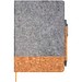 Veronica A5 Hardcover Notizbuch, grau