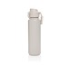 Via RCS Re-Steel Sportflasche mit Verschluss, 600ml, beige