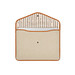 VINGA Bosler 14 Zoll Laptop-Tasche aus GRS recyceltem Canvas, greige