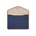 VINGA Bosler 14 Zoll Laptop-Tasche aus GRS recyceltem Canvas, navy blau