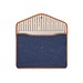 VINGA Bosler 16 Zoll Laptop-Tasche aus GRS recyceltem Canvas, navy blau