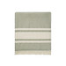 VINGA Tolo Hamam-Frottierhandtuch, grün, off white