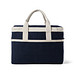 VINGA Volonne AWARE™ Kühlkorb aus recyceltem Canvas, navy blau, off white