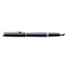 Waterman Hemisphere Color-Block Füllfederhalter mit Palladiumbeschichtung, blau