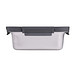 WAVE Mikrowellenfähiger Edelstahlcontainer dicht 1250 ml