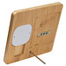 Wetterstation aus Bambus, beige