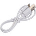 Wireless Charger aus Bambus mit 2 USB-Hubs, hellbraun
