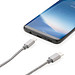 XD COLLECTION 3-in-1 umwobenes Kabel, grau