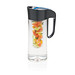 XD COLLECTION Aroma-Pitcher aus Tritan, 2000 ml, grau/blau XD COLLECTION Aroma-Pitcher aus Tritan, 2000 ml, grau/blau