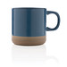 XD COLLECTION Becher aus glasiertem Keramik, blau