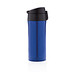 XD COLLECTION Edelstahlbecher Easy Lock, 300 ml, blau