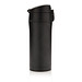 XD COLLECTION Edelstahlbecher Easy Lock, 300 ml, schwarz