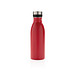 XD COLLECTION Deluxe Wasserflasche aus RCS recyceltem Stainless-Steel, rot