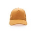 XD COLLECTION Impact 5 Panel Kappe aus 280gr rCotton mit AWARE™ Tracer, sonnenuhr orange
