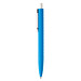 XD COLLECTION Druckkugelschreiber X3 mit Smooth-Touch, blaue Mine, blau/weiß