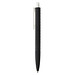 XD COLLECTION Druckkugelschreiber X3 mit Smooth-Touch, blaue Mine, transparent/schwarz