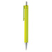 XD COLLECTION Druckkugelschreiber X8 mit Smooth-Touch, blaue Mine, limone