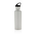 XD COLLECTION Sportflasche Deluxe aus Edelstahl, 710 ml, weiß