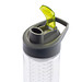 XD COLLECTION Wasserflasche mit Aromafach, 800 ml, grün XD COLLECTION Wasserflasche mit Aromafach, 800 ml, grün