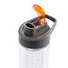 XD COLLECTION Wasserflasche mit Aromafach, 800 ml, orange XD COLLECTION Wasserflasche mit Aromafach, 800 ml, orange