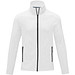Zelus Fleecejacke für Herren, weiß,  L