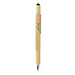 Bambus Tool Pen 5-in-1, blaue Mine, braun