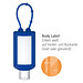 Sonnenmilch LSF 30, inkl. Druck auf Body Label, 50 ml Bumper, blau