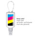 Handreinigungsspray antibakteriell, inkl. Druck, Bumper 50 ml, schwarz