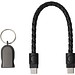 Schlüsselanhänger POCKETCHARGE,schwarz
