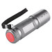 METMAXX® LED Taschenlampe Mega Beam Compact, silber