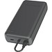 Urban Vitamin Menlo Park RCS rPlastik 20000 20W PD Powerbank, schwarz