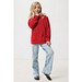 Iqoniq Yengo KidsHoodie mit Seitentaschen aus rec. Baumwolle, rot, 1112