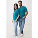 Iqoniq Sierra Lightweight T-Shirt aus recycelter Baumwolle, verdigris, XXS