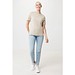 Iqoniq Sierra Lightweight T-Shirt aus recycelter Baumwolle, light heather brown, XXS