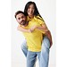 Iqoniq Sierra Lightweight T-Shirt aus recycelter Baumwolle, gelb, L