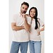 Iqoniq Yosemite Piqué-Poloshirt aus recycelter Baumwolle, cloud pink, L
