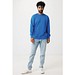 Iqoniq Etosha Lightweight Sweater aus recycelter Baumwolle, Königsblau, L