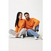 Iqoniq Etosha Lightweight Sweater aus recycelter Baumwolle, orange, XXXL