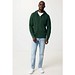 Iqoniq Abisko Zip-Kapuzenpullover aus recycelter Baumwolle, forest green, XXS